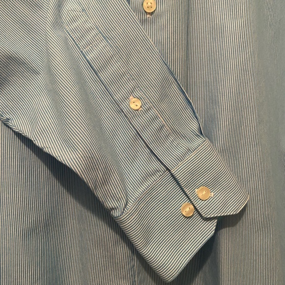 Geoffrey Beene Blue Dress Shirt - Picture 3 of 7